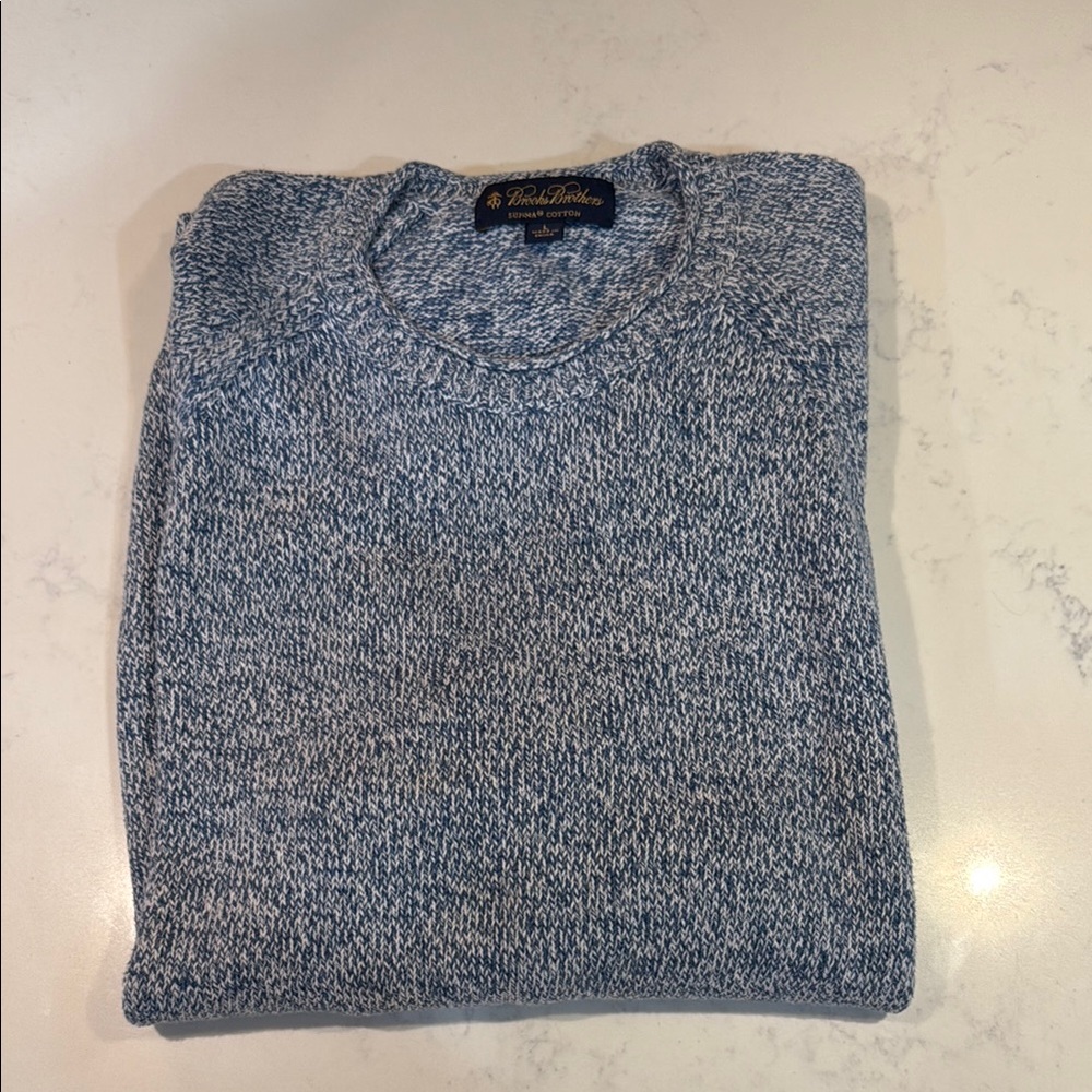 Blue Knit Sweater